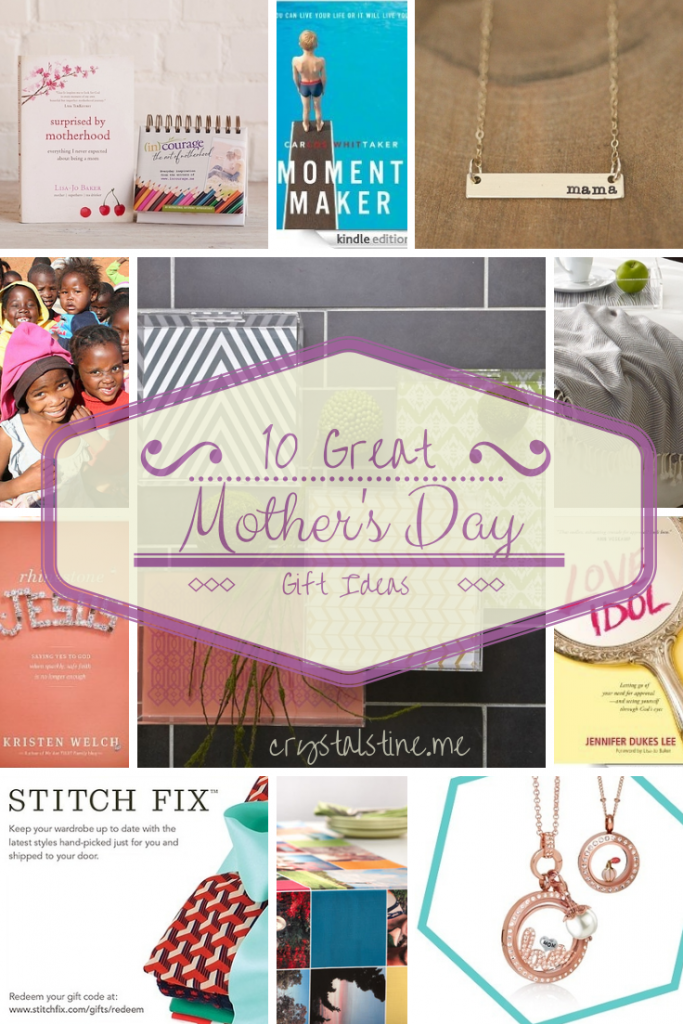 10 Great Mother's Day Gift Ideas - crystalstine.me